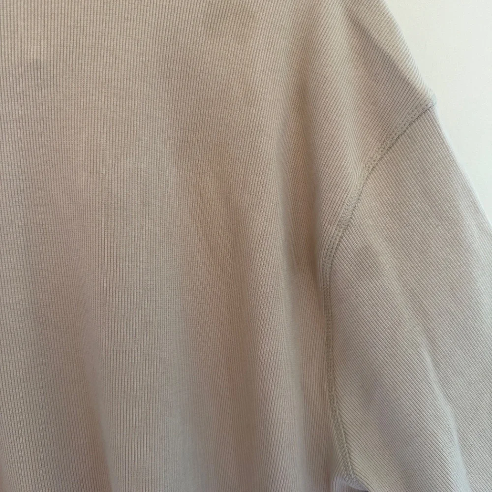 Banana Republic Men's Tan Taupe Beige Henley Short Sleeve XXL NWT